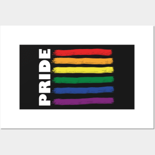 Gay Pride Rainbow Posters and Art